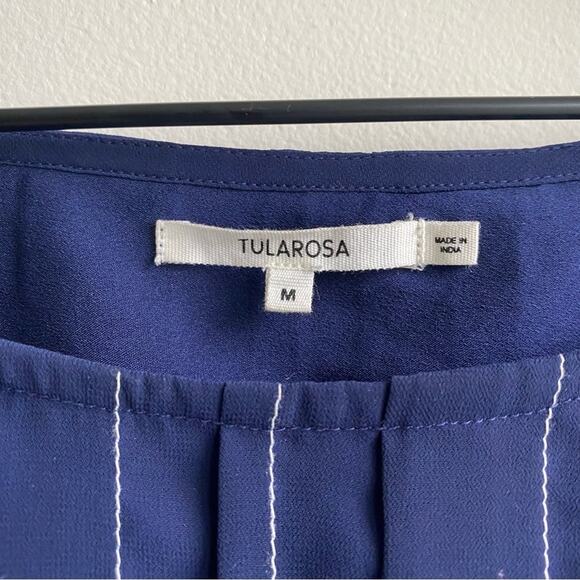 Tularosa Sienna Pleated Fit and Flare Mini Dress Size Medium - Picture 5 of 9